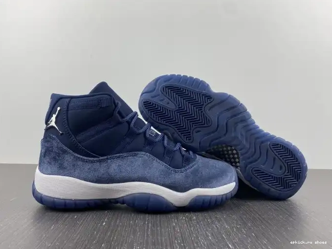 Cheap Velvet Jordan Midnight Air Navy WMNS 11 AR0715-441 0519
